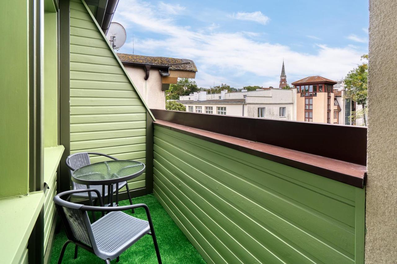 Ferienwohnung Purpurowy Sen Zoppot Exterior foto